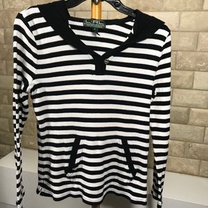 Lauren Active-Ralph Lauren Knitted Hooded Top.